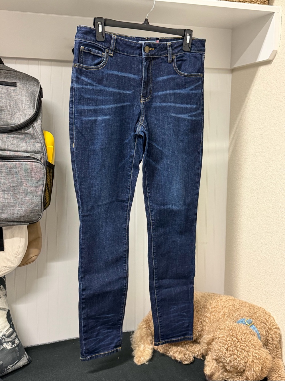 CAbi Dark Indigo Stretch Skinny Jeans